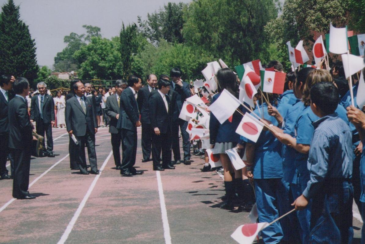 Visita del príncipe Naruhito (actual emperador de Japón) Visita del príncipe Naruhito (actual emperador de Japón)