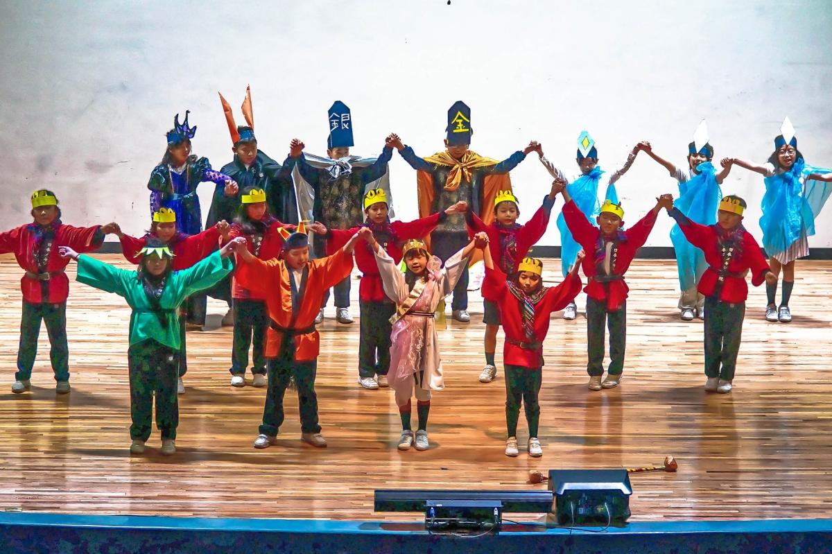 小学部4年 音楽劇「そんごくう」