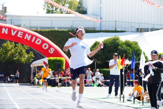中学部 紅白選抜リレー 中学部 紅白選抜リレー