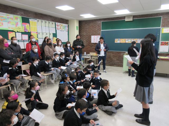 中学部の発表 中学部の発表