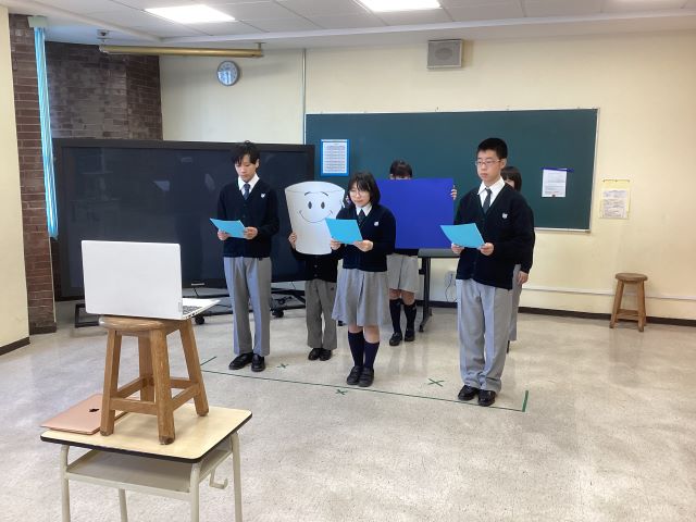 児童生徒朝会 児童生徒朝会