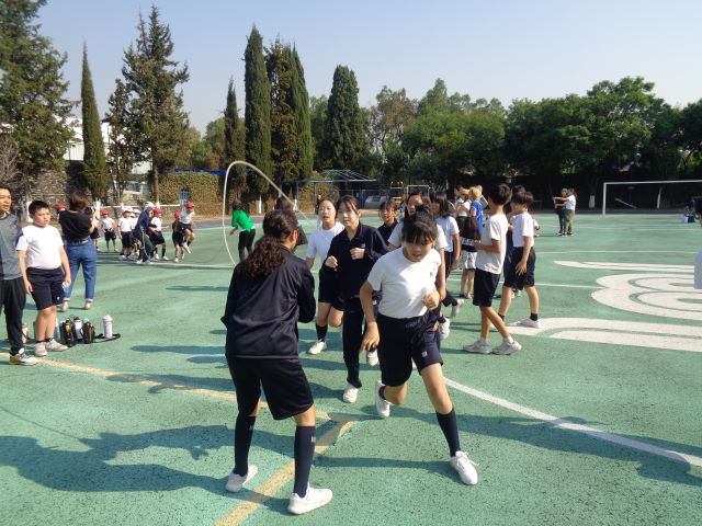 長縄記録会